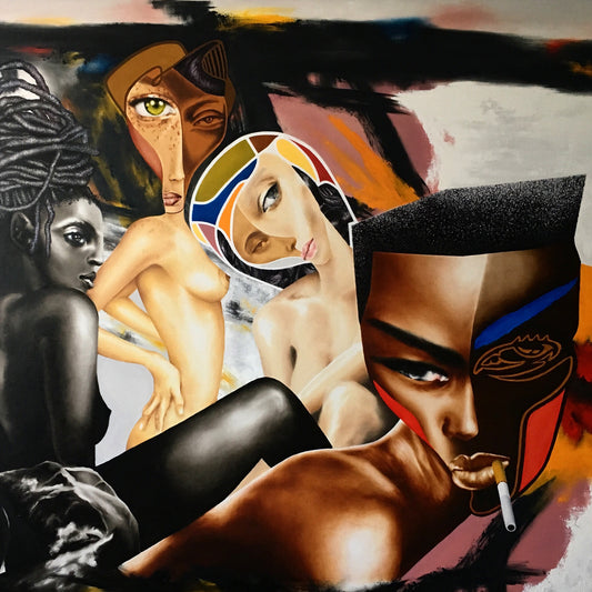 Quatre Femmes Noires (Print)